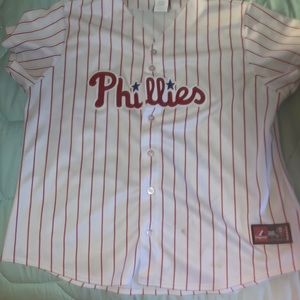 Majestic Phillies Baseball Jersey Men